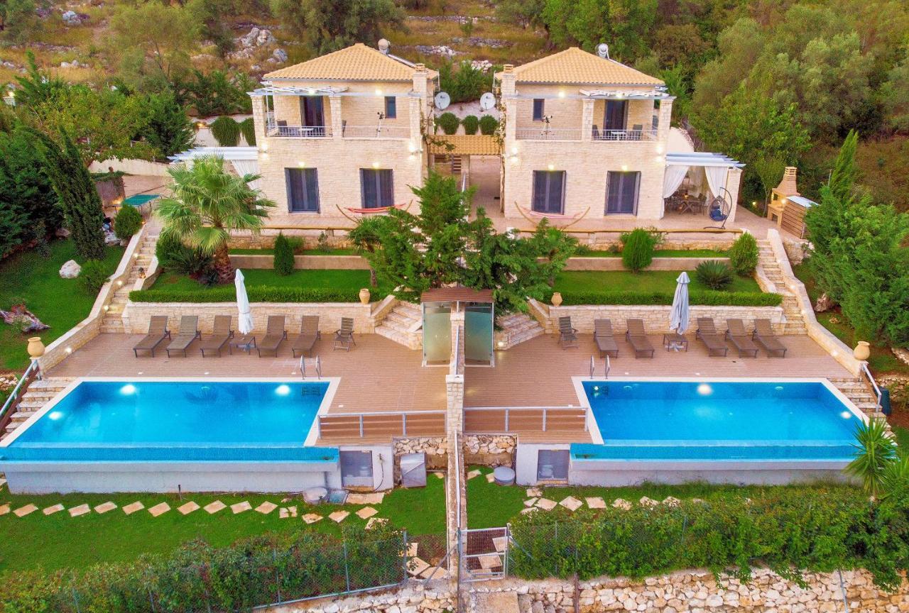 Ionian Diamond Villas มิกรอส ยาลอส ภายนอก รูปภาพ