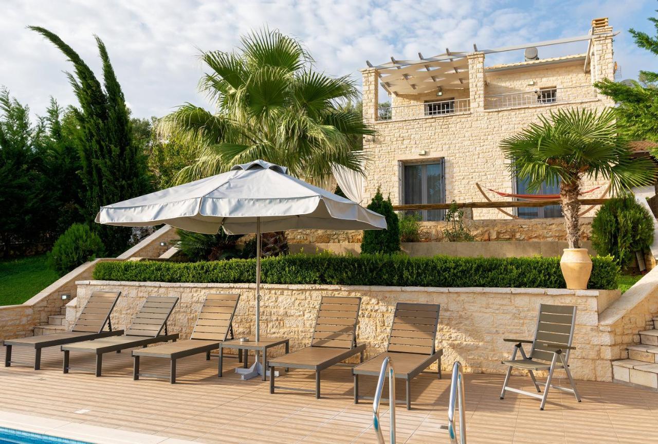 Ionian Diamond Villas มิกรอส ยาลอส ภายนอก รูปภาพ