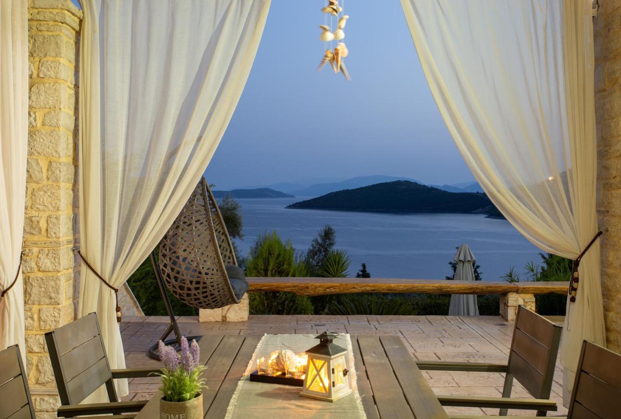 Ionian Diamond Villas มิกรอส ยาลอส ภายนอก รูปภาพ