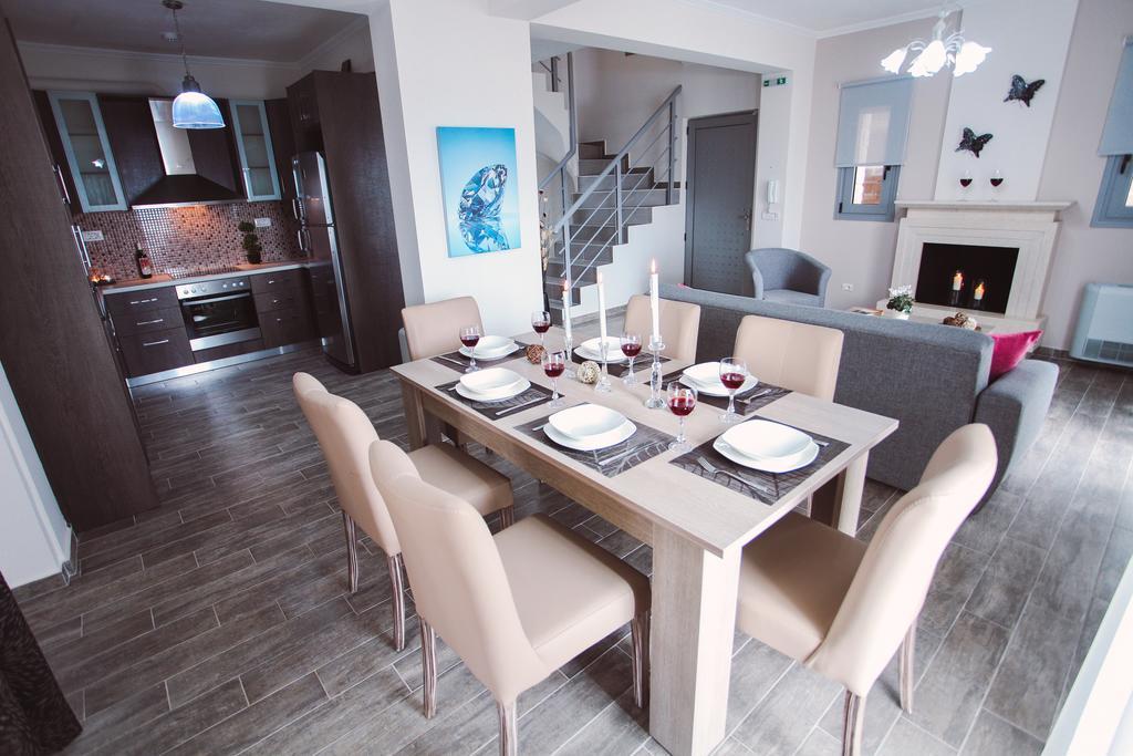 Ionian Diamond Villas มิกรอส ยาลอส ภายนอก รูปภาพ
