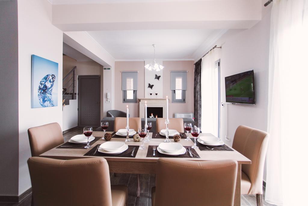Ionian Diamond Villas มิกรอส ยาลอส ภายนอก รูปภาพ
