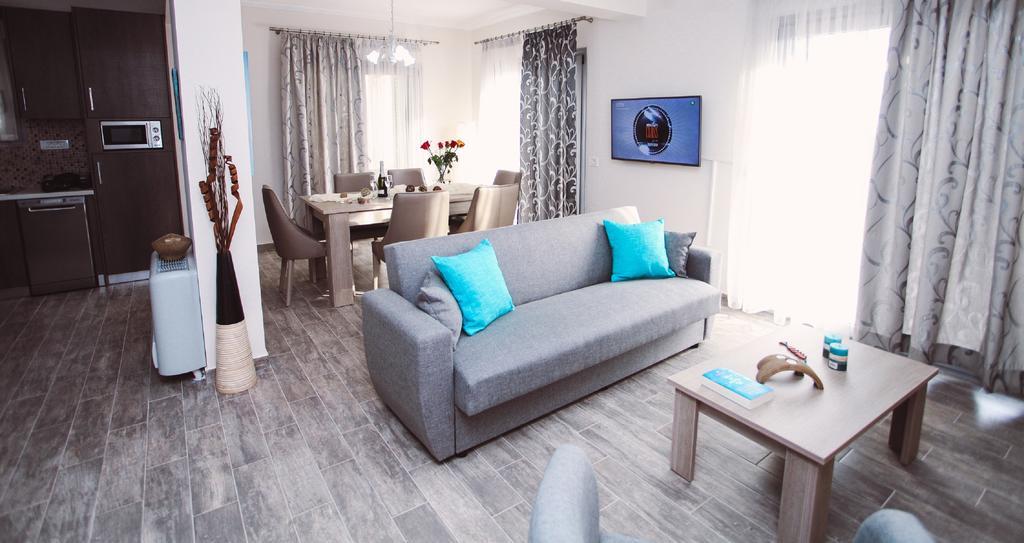 Ionian Diamond Villas มิกรอส ยาลอส ภายนอก รูปภาพ